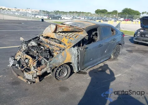 2025 Toyota Corolla Le from USA, damaged, VIN 5YFB4MDE2SP299252